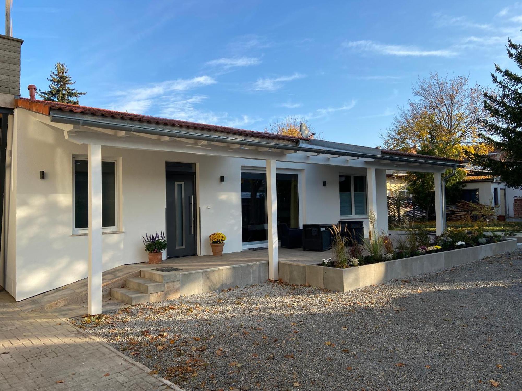 Auszeit Erfurt - Stilvoller Bungalow Mit Parkplatz - Zentrumsnah Ngoại thất bức ảnh